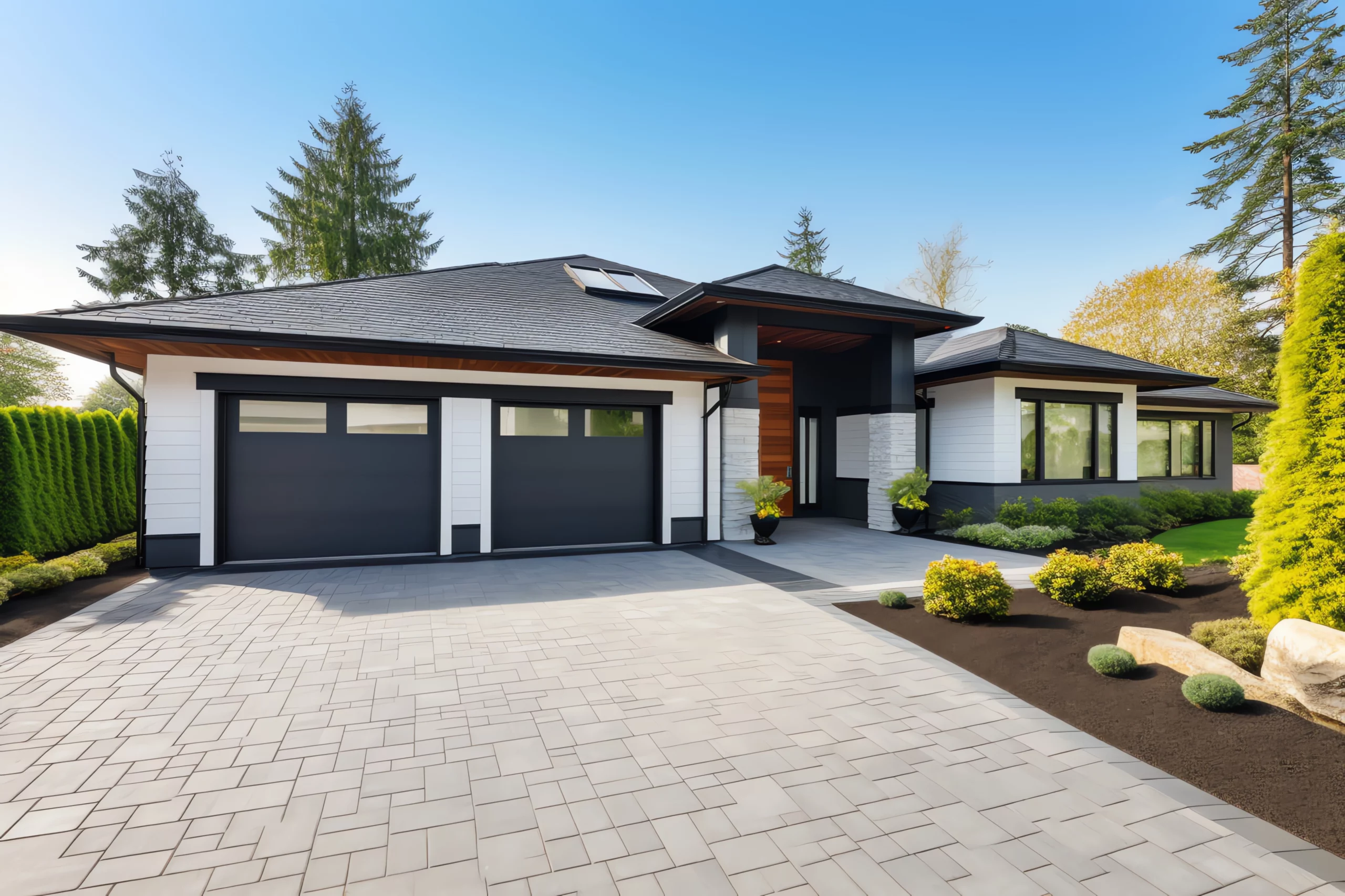 Modern 2 Story House